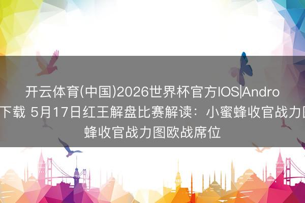 开云体育(中国)2026世界杯官方IOS|Android手机app下载 5月17日红王解盘比赛解读：小蜜蜂收官战力图欧战席位